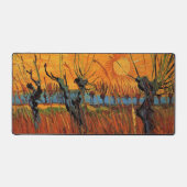 Willows at Sunset by Vincent van Gogh Schreibtischunterlage (Vorderseite)