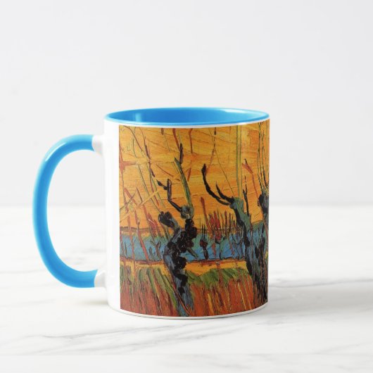Willows at Sunset by Vincent van Gogh Tasse (Links)