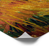 Willows bei Sunset | Van Gogh | Poster (Ecke)
