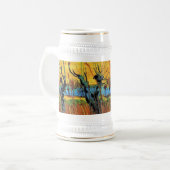 Willows bei Sunset, Vincent van Gogh Bierglas (Vorderseite Links)