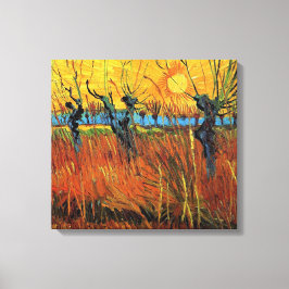 Willows bei Sunset, Vincent van Gogh Leinwanddruck