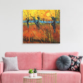 Willows bei Sunset, Vincent van Gogh Leinwanddruck (Insitu (Wohnzimmer))