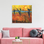 Willows bei Sunset, Vincent van Gogh Leinwanddruck (Insitu (Wohnzimmer))
