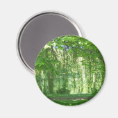 Willows mit Teich Magnet (Vorderseite/Rückseite)