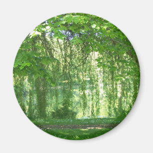 Willows mit Teich Magnet