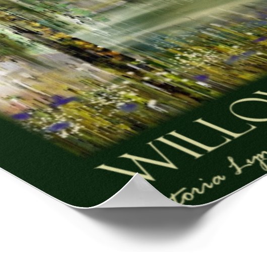 Willows' Tears Pond Poster (Ecke)