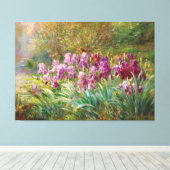 Willows und Ire von einem Creek Leinwanddruck (Insitu (Holzboden))