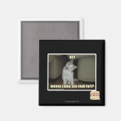 Willst du kommen mah Fort sehen? Magnet (Vorderseite/Rückseite)