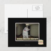 Willst du kommen mah Fort sehen? Postkarte (Vorne/Hinten)