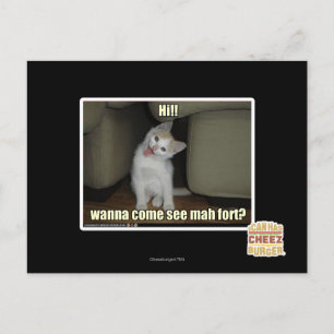 Willst du kommen mah Fort sehen? Postkarte