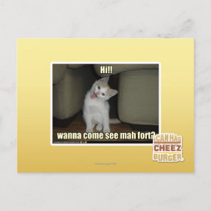 Willst du kommen mah Fort sehen? Postkarte