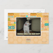 Willst du kommen mah Fort sehen? Postkarte (Vorne/Hinten)