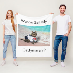 Willst du meine Cattymaran segeln? Fleecedecke