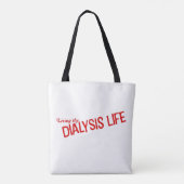 Willst du meinen Bruit fühlen? Dialysepatient Tasche (Rückseite)