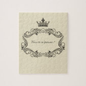 Willst du mich heiraten? puzzle (Vertikal)