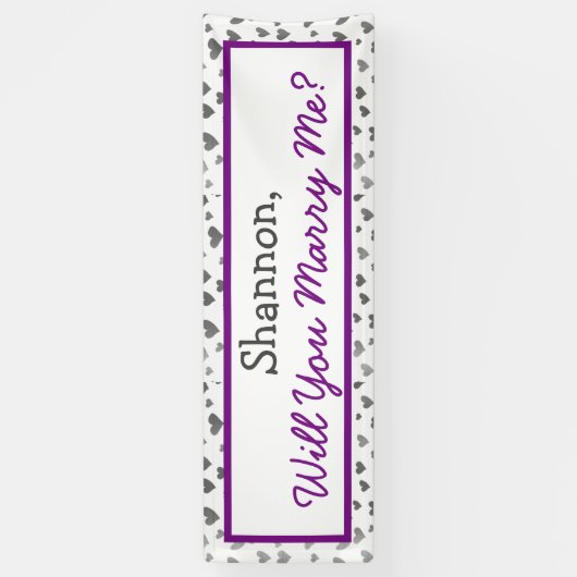 Willst du mich heiraten, Silberherz? Banner (Vertikal)