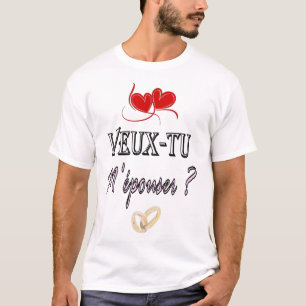 Willst du mich heiraten? T-Shirt
