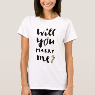 Willst du mich heiraten T-Shirt