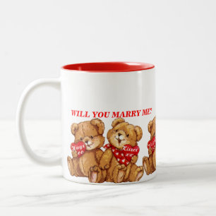 WILLST DU MICH HEIRATEN? ZWEIFARBIGE TASSE