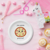 Willst du mich pizza? pappteller (Party)