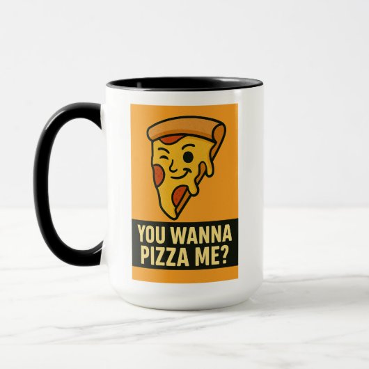 Willst du mir Pizza pizza? - Partie Tasse (Links)