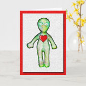 Willst du nicht mein VaLiEnTINE sein? Karte (Gelbe Blume)