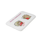 Willst du Partner teilen? Badematte (Schrägansicht)