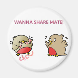 Willst du Partner teilen? Magnet