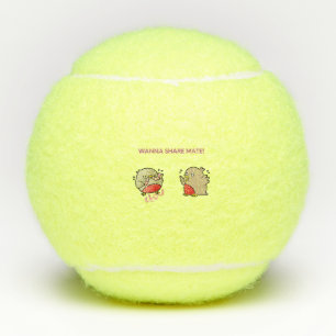 Willst du Partner teilen? Tennisbälle
