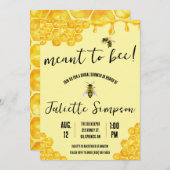 Willst du sein? Honigbiene, Honig, Brautparty Einladung (Vorne/Hinten)