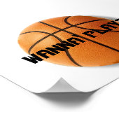 Willst du spielen? poster (Ecke)