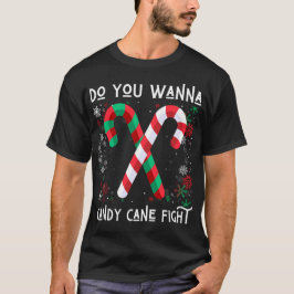 Willst du Süßkarpfen kämpfen Weihnachtswitz? T-Shirt