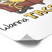 Willst du TACO darüber reden? Poster (Ecke)