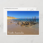 Willunga Beach Postkarte (Vorne/Hinten)