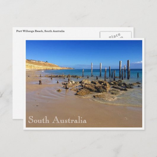 Willunga Beach Postkarte (Vorne/Hinten)