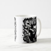Willy Cool Gorilla Tasse (VorderseiteRechts)