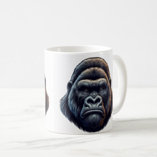 Willy Cool Gorilla Tasse (VorderseiteRechts)