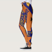 Willy Crazy farbenfrohe Leggings (Links)