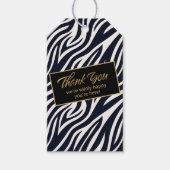 Willy Happy Bachelorette Dank Zebra BW ID1151 Geschenkanhänger (Vorderseite)