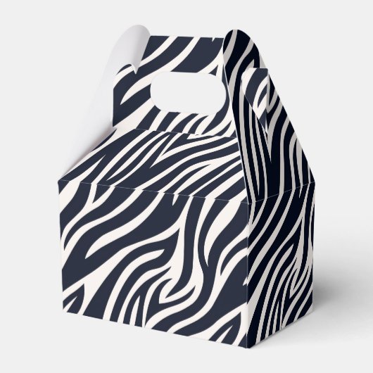 Willy Happy Bachelorette Dank Zebra BW ID1151 Geschenkschachtel (Rückseite)