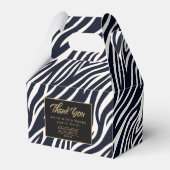 Willy Happy Bachelorette Dank Zebra BW ID1151 Geschenkschachtel (Vorderseite)