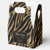 Willy Happy Bachelorette Zebra Black Gold ID1151 Geschenkschachtel (Geöffnet)
