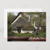 Willy Lotts quaint Thatched Hütte, Flatford Postkarte (Vorne/Hinten)