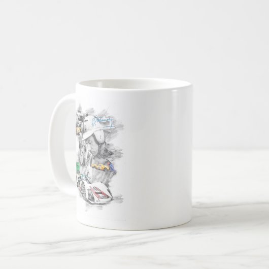 Willy Mairesse Kaffeetasse (Vorderseite Links)