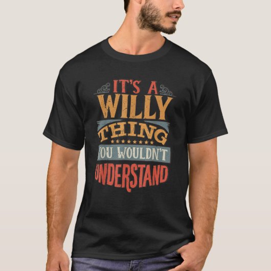 Willy Name T Shirt (Vorderseite)
