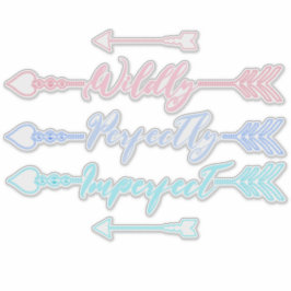 Willy perfekt unperfekte Stickers Aufkleber