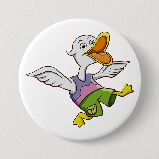 Willy Quack Button (Vorderseite)