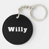 Willy Schlüsselanhänger (Rückseite)