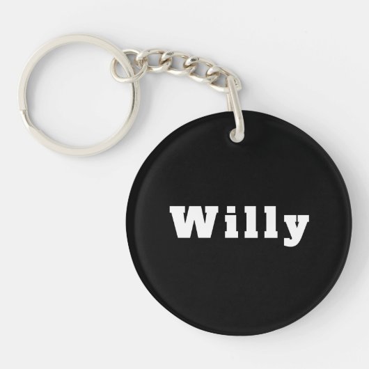 Willy Schlüsselanhänger (Vorderseite)