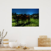 Willy und Charger Poster (Küche)